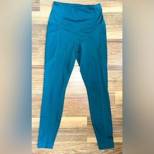 90 Degree by reflex teal yoga pants XS